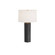 Zaya Table Lamp in Ebony, Corn Husk (314|PTS07610)