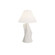 Bruce Table Lamp in Ivory, Glass Stone (314|PTC22SH032)