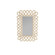 Caracol Mirror in Ivory, Cotton Rope (314|GKWMS01)