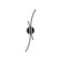 Tusk LED Wall Sconce in Black (34|WS2942827BK)
