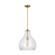 Zola One Light Pendant in Satin Brass (454|P1483SB)