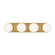 Syrie LED Vanity in Burnished Brass (454|EV1024BBSL1)