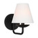 Albion One Light Wall Sconce in Midnight Black (454|DJW1071MBK)
