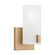 Rhode One Light Vanity in Satin Brass (454|DJV1101SB)