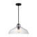 Payton One Light Pendant in Midnight Black (454|DJP1131MBK)