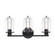 Skylar Three Light Vanity in Matte Black (43|D332M3BMB)