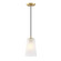 Liana One Light Pendant in Brushed Gold (43|D328M6PBBG)