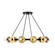 Harmoni 12 Light Chandelier in Matte Black (43|D313C12CHMB)