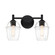 Summer Jazz Two Light Vanity in Matte Black (43|D310M2BMB)