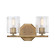 Haven Two Light Vanity in Old Satin Brass (43|D309M2BOSB)