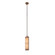 Vertical LED Pendant in Winter Brass (33|520711WB)