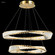 Contemporary LED Chandelier in Gold (64|97017G22)