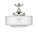Edison One Light Semi-Flush Mount in Polished Chrome (405|6161FPCG69416)