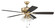 Pro Plus 104 52''Ceiling Fan in Satin Brass (46|P104SB552FBGW)