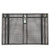 Pine Branch Fireplace Screen in Wrought Iron (57|267284)