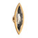 Marchesa LED Wall Sconce in Aged Brass (53|S8517700R)