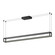 Plaza LED Linear Pendant in Black (347|LP45560BKUNV)