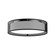 Dalton LED Flush Mount in Black Organza (347|FM7916BOR5CCT)