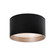 Mousinni LED Flush Mount in Black (347|FM11414BK5CCT)