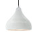 Radiance One Light Pendant in Gloss White (outside and inside of fixture) (102|CER6565WTWTNCKLBEIGTWST)