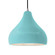 Radiance One Light Pendant in Reflecting Pool (102|CER6565RFPLNCKLBKCD)