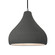 Radiance One Light Pendant in Gloss Grey (102|CER6565GRYNCKLBKCD)