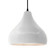 Radiance One Light Pendant in Bisque (102|CER6565BISMBLKBKCD)