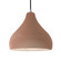 Radiance One Light Pendant in Adobe (102|CER6565ADOBNCKLBKCD)