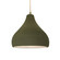 Radiance One Light Pendant in Matte Green (102|CER6563MGRNABRSBEIGTWST)