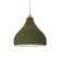 Radiance One Light Pendant in Matte Green (102|CER6560MGRNNCKLBEIGTWST)