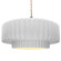 Radiance One Light Pendant in Gloss White (outside and inside of fixture) (102|CER6555WTWTNCKLBEIGTWST)