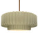 Radiance One Light Pendant in Vanilla (Gloss) (102|CER6555VANBRSSRIGID)