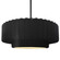 Radiance One Light Pendant in Carbon - Matte Black (102|CER6555CRBMBLKRIGID)