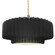 Radiance One Light Pendant in Gloss Black (102|CER6555BLKBRSSBEIGTWST)