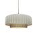 Radiance One Light Pendant in Matte White (102|CER6553MATBRSSBEIGTWST)