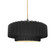 Radiance One Light Pendant in Gloss Black (102|CER6553BLKMBLKBEIGTWST)