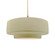 Radiance One Light Pendant in Vanilla (Gloss) (102|CER6545VANBRSSBEIGTWST)