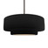 Radiance One Light Pendant in Carbon - Matte Black (102|CER6545CRBNCKLRIGID)