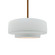 Radiance One Light Pendant in Gloss White (102|CER6543WHTBRSSRIGID)