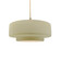 Radiance One Light Pendant in Vanilla (Gloss) (102|CER6543VANBRSSBEIGTWST)