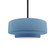 Radiance One Light Pendant in Sky Blue (102|CER6543SKBLMBLKRIGID)