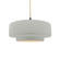 Radiance One Light Pendant in Matte White w/ Champagne Gold (102|CER6543MTGDMBLKBEIGTWST)