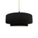 Radiance One Light Pendant in Carbon - Matte Black (102|CER6543CRBMBLKBEIGTWST)