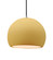 Radiance One Light Pendant in Muted Yellow (102|CER6535MYLWNCKLBKCD)
