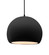 Radiance One Light Pendant in Carbon - Matte Black (102|CER6535CRBMBLKBKCD)