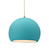 Radiance One Light Pendant in Reflecting Pool (102|CER6533RFPLABRSBEIGTWST)