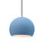 Radiance One Light Pendant in Sky Blue (102|CER6530SKBLNCKLBKCD)