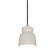 Radiance LED Pendant in Gloss White (outside and inside of fixture) (102|CER6515WTWTMBLKBEIGTWSTLED1700)