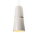 Radiance One Light Pendant in Concrete (102|CER6430CONCMBLKBEIGTWST)