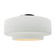 Radiance LED Semi-Flush Mount in Muted Yellow (102|CER6365MYLWMBLKLED1700)